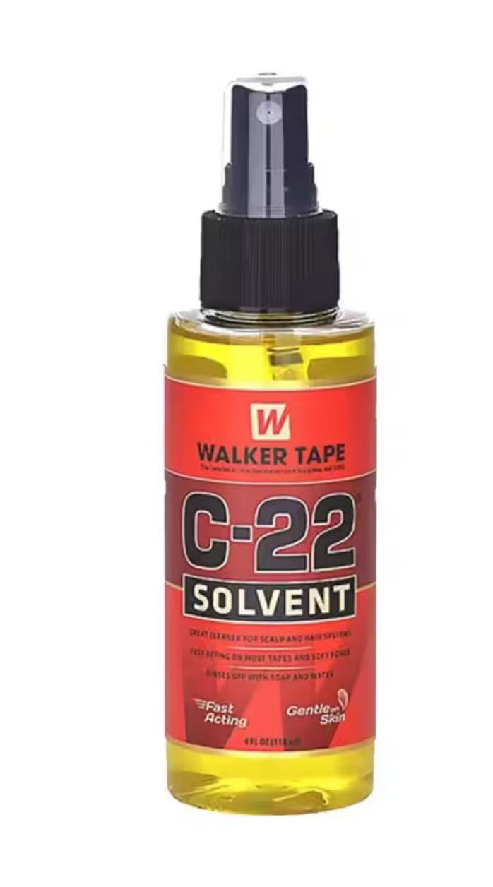 C-22/bottle Solvent Spray Remover for Lace Wigs Toupee Adhesive Removers Wig Glue Remover for Tape Hair Extensions