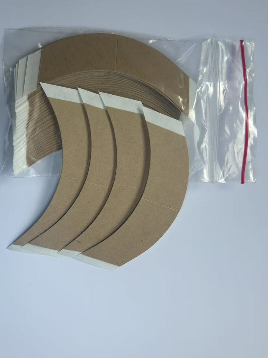 NATURAL  HOLD TAPE for hairpiece  36PC/BAG brown