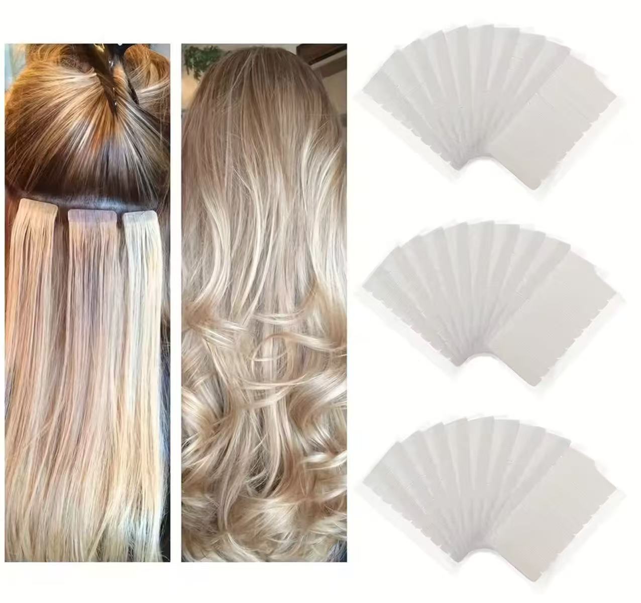 white adhesive tape waterproof tape for tape hair extension