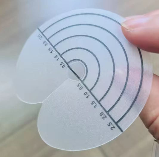 hair heat fusion template disk fashion easy tool heat scalp protector shield for hair extensions