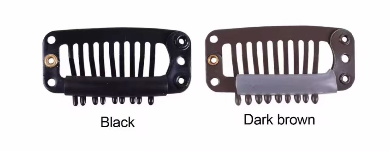 snap clips for hair extensions,wig,and hairpieces