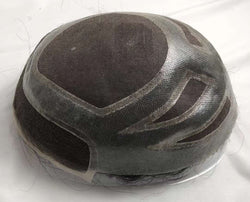 Image of Male's toupee Hair Replacement System Hair installation service