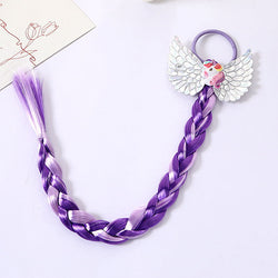 Image of Girls Colorful Hair ScrunchiesWig Pigtail Elastic Hair Rings Ponytail Hair Ropes for Girls Sequin Glitter Kids HeadwearGirls Colorful Hair ScrunchiesWig Pigtail Elastic Hair Rings Ponytail Hair Ropes for Girls Sequin Glitter Kids Headwear